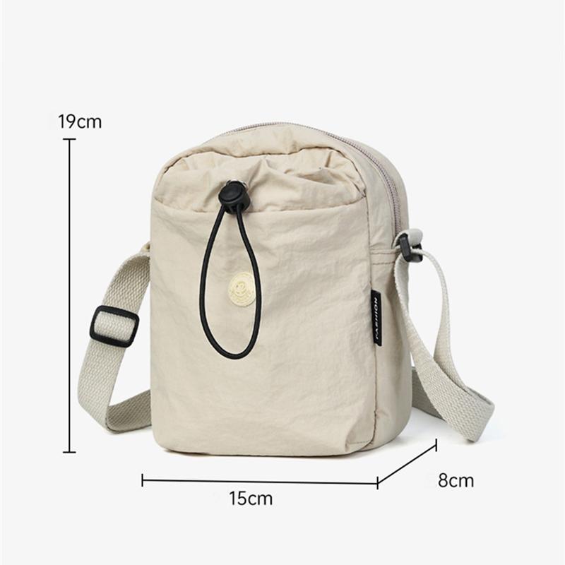 Unisex Nylon Schultertasche Multifunktionale Crossbody Messenger Tasche für Business, Freizeit und Reisen
