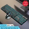 USB Wired Mechanical Feel Keyboard for Gaming and Office