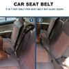 2 In1 Pet Car Seat Belt Nylon Lead Leash Backseat Safety Belt Adjustable Dogs Harness Collar Pet