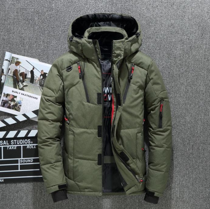 Men's Windproof Fleece-Lined Winter Sport Shorts