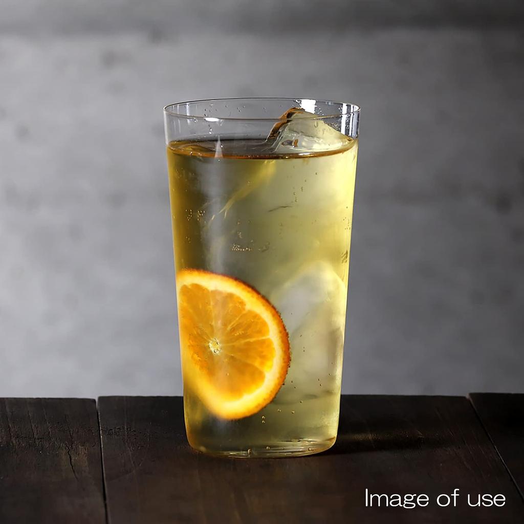 Kimura Glass Compact 12oz Tumbler Glass 400ml Height 128 x Mouth Diameter 74mm 255084 Clear Approx.