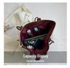 Casual Large-Capacity Women's Canvas Shoulder Tote Bag for Versatile Use