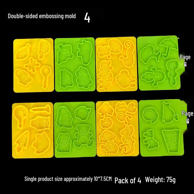 Children's DIY Color Clay Craft Kit: Includes Leather Clay, Glue Machine, Needle Cylinder, Noodle Maker, Dessert, Cake, and Bread Making Tools.
