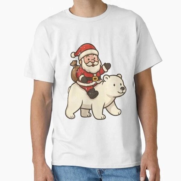 Santa Tshirt Made In Usaus Size S2xl