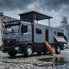 1:24 Mercedes Benz Actros Navigator Fii Off Road Rv Alloy Metal Diecast Model Car Collectibles Hobby Display Holiday Ornaments
