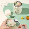 Uto Thermal Food Jar with 2 Panda Tote Bags