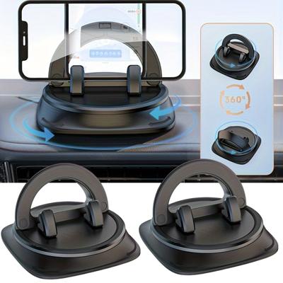 Suporte de telefone para carro com rotação de 360° para painel - Suporte universal de nanogel para todos os smartphones