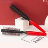 {Summer2} Anti Static Curly Hair Comb Boar Bristle Rolling Round Brush Comb Hair Styling Beauty Salon Hairdresser Curling Iron
