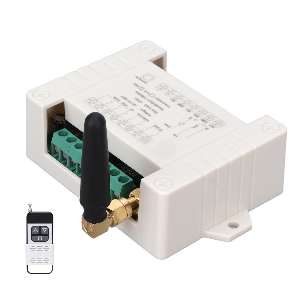 Motor Fernbedienungsschalter DC 12V 24V 36V 433MHz Einstellbarer Motor Vorwärts und Rückwärts Fernbedienung