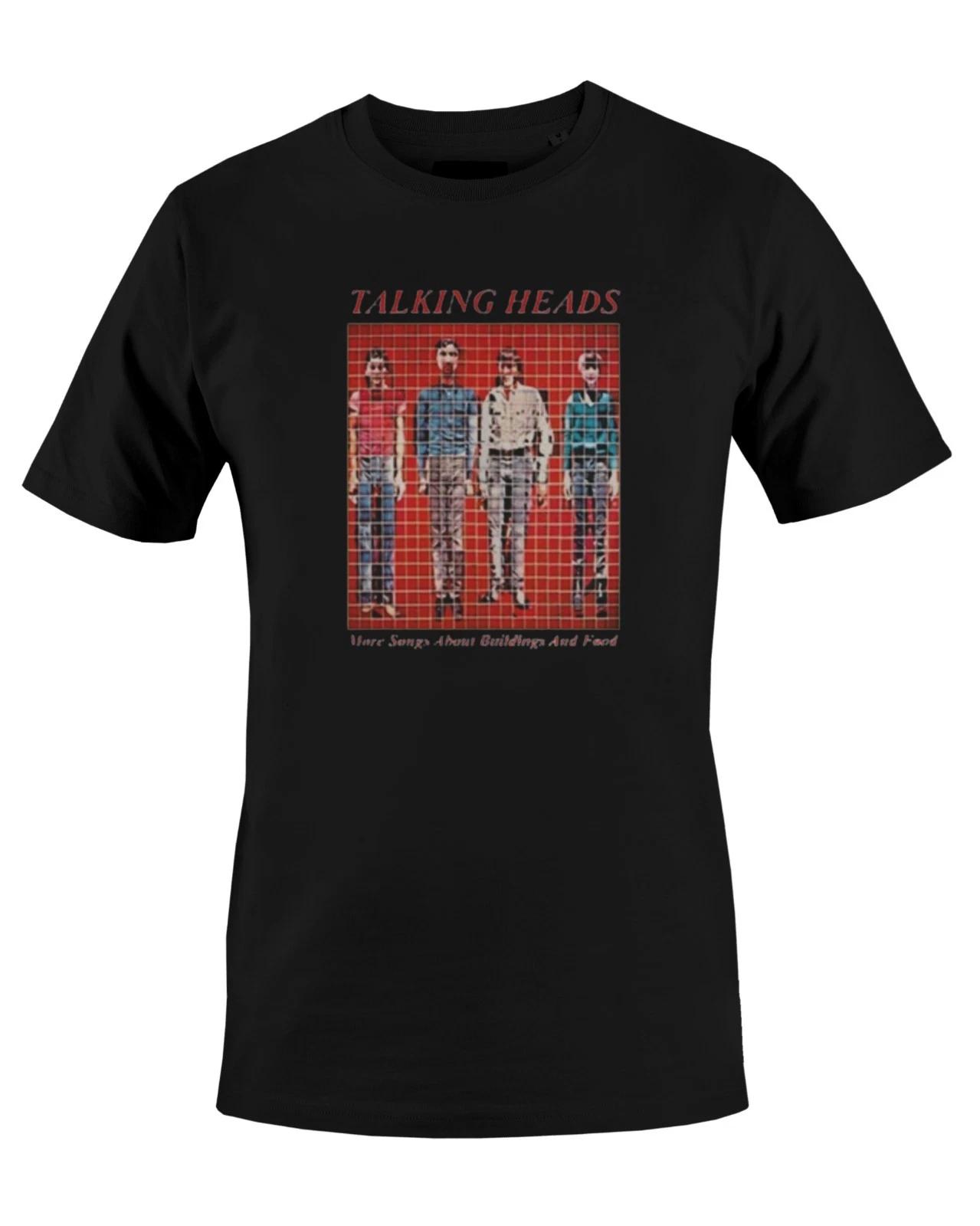 Men s and Women s T-shirts Talking Heads More Songs About Buildings and Food Punk T-Shirt S M L XL 2 3 4 XL M
