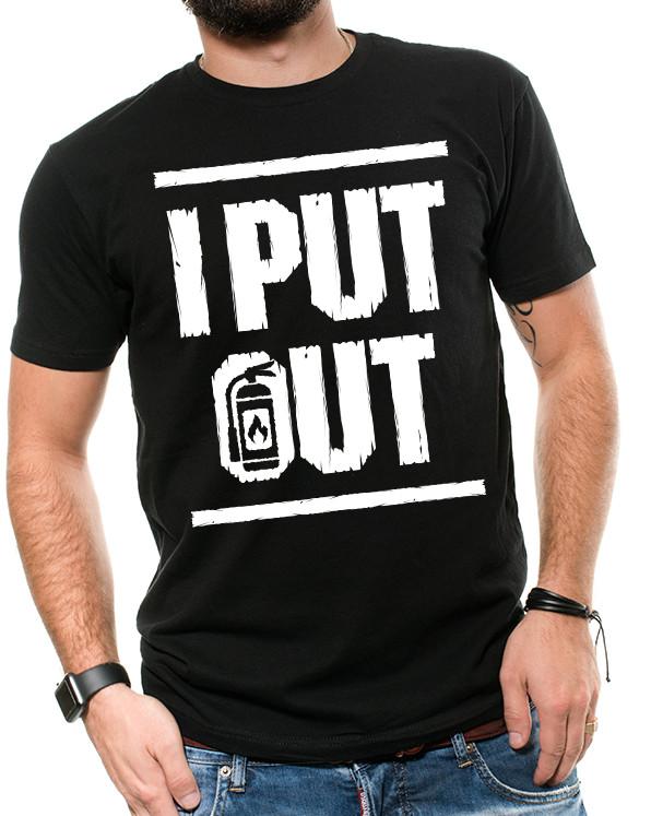 Funny Shirt Mens I Put Out Funny Shirt Firefighter Gift Shirt TShirt