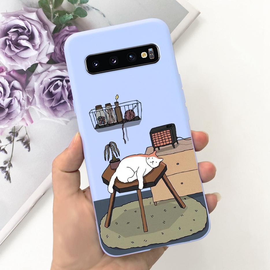 Für Samsung Galaxy S10 S10e S10+ Hülle Niedliche Mode Cartoon Hülle Weiche TPU Handyhülle Für Samsung S10 Plus S 10 Galaxy S10e Schale