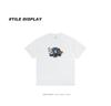 Statue of Liberty Rabbit Self-Portrait Cotton T-Shirt - Unisex Short-Sleeve Summer Top