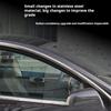 Exterior Window Molding For Tesla Model Y 3 2017-2023 Steel Chrome Black Carbon Strip Sill Side Cover Trim 10pcs Car Accessories