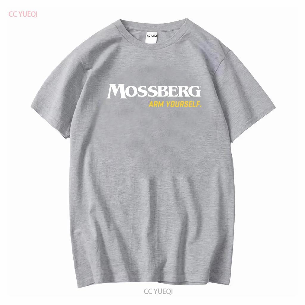 New T Shirt Mossberg Guns Firearms Logo Cotton Men's S To 5XL Long or Short Sleeves Vintage Washed Top For Everyday Wear
