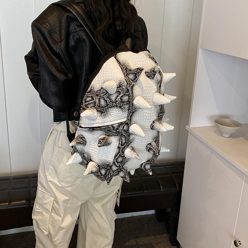 

Новая сумка-мессенджер wolf tooth 2025 лето новая модная сумка рюкзак забавная простая унисекс белый