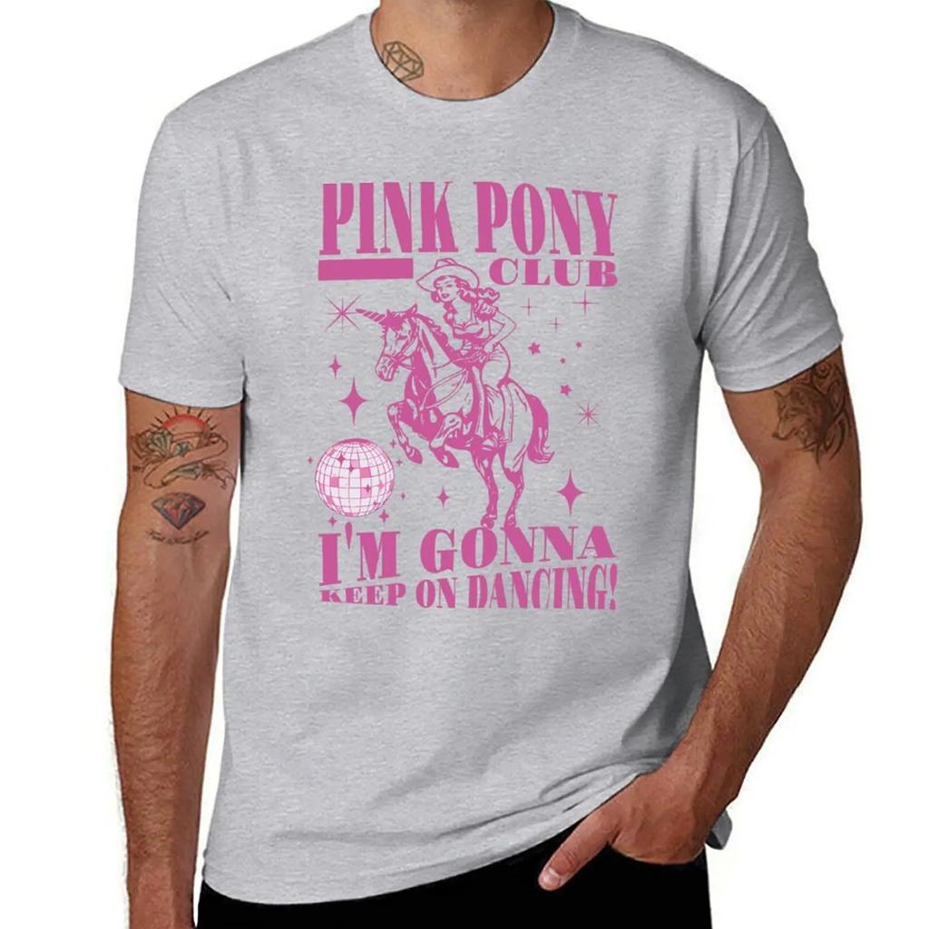 Chappell Roan Pink Pony Club T-Shirt anime tshirt Blouse summer tops men t shirt