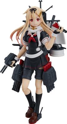 Figma Figura móvil pintada de Yudachi de la Colección Kantai -KanColle- Kai-ni ABS y PVC sin escala
