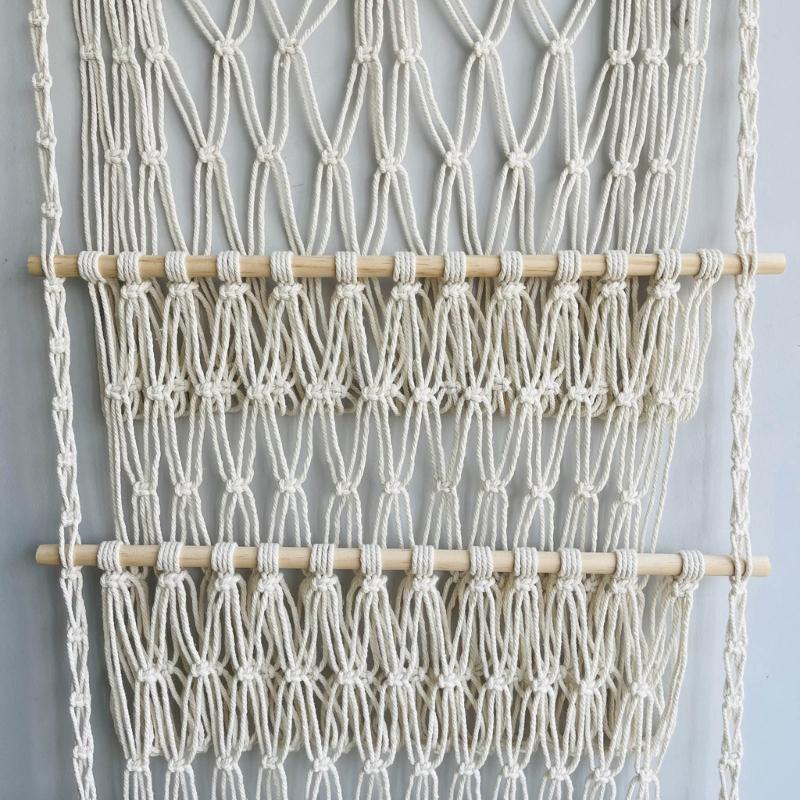 3 Layer Toy Storage Net Rack Practical Woven Hanging Shelf Convenient Plush Toys Organizer for Animal Toy Enthusiasts