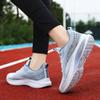Breathable Knitted Running Shoes Unisex Lightweight Soft Sole Sneakers Non-slip Comfort Casual Trainers for Jogging Walking Fitness