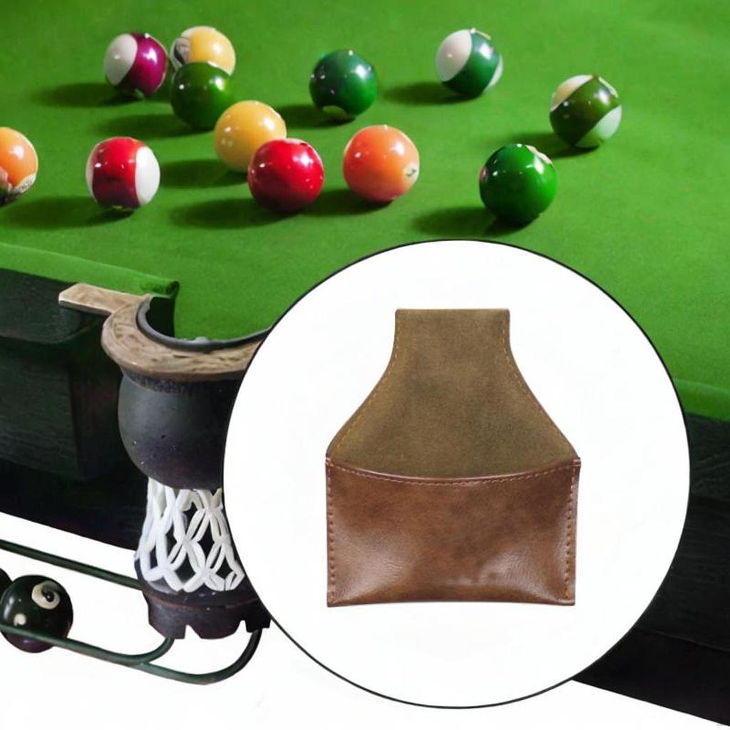 Billiard Chalk Holder Carrier Clip Practical Storage Box Compact Case Pool Cue