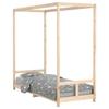 Kids Bed 80x200 Cm Solid Pine Wood