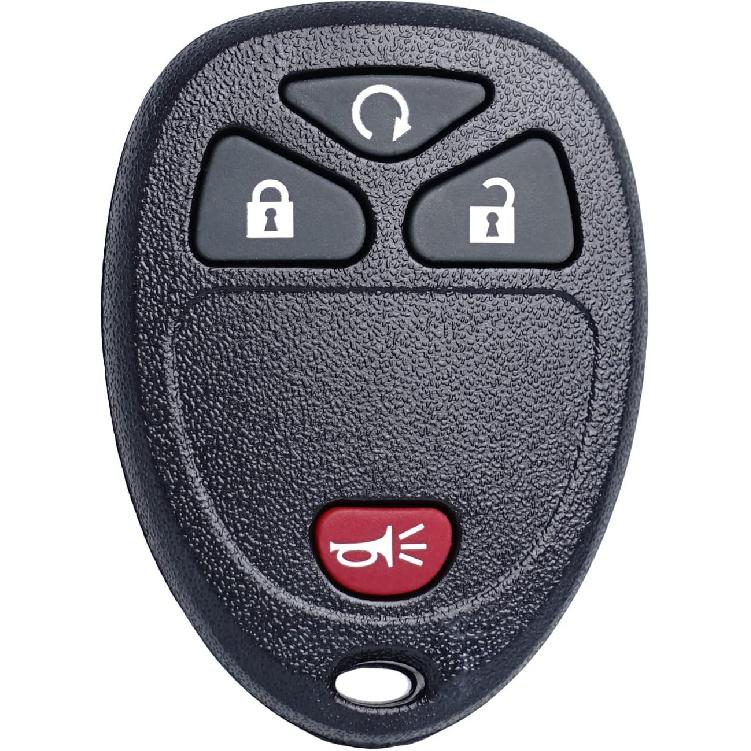 MechanMagic Remote Key Fob Replacement Fits For Chevy Silverado Avalanche Equinox Express Traverse Captiva GMC Sierra 1500 2500 Acadia Buick Enclave