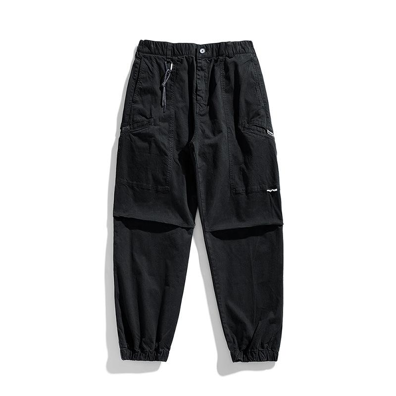 Men's Trousers, Long Pants, Work Pants, Japanese Retro Design, Fashionable, Simple and Versatile