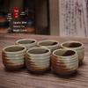 Clay Teapot with Lid and Handle for Electric or Charcoal Stove