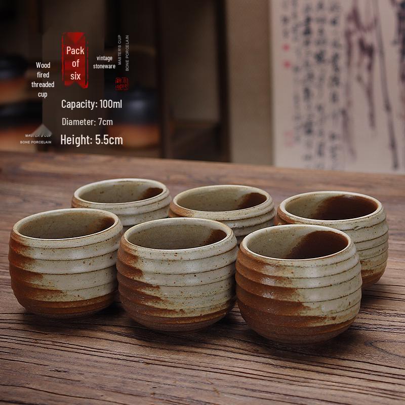 Clay Teapot with Lid and Handle for Electric or Charcoal Stove