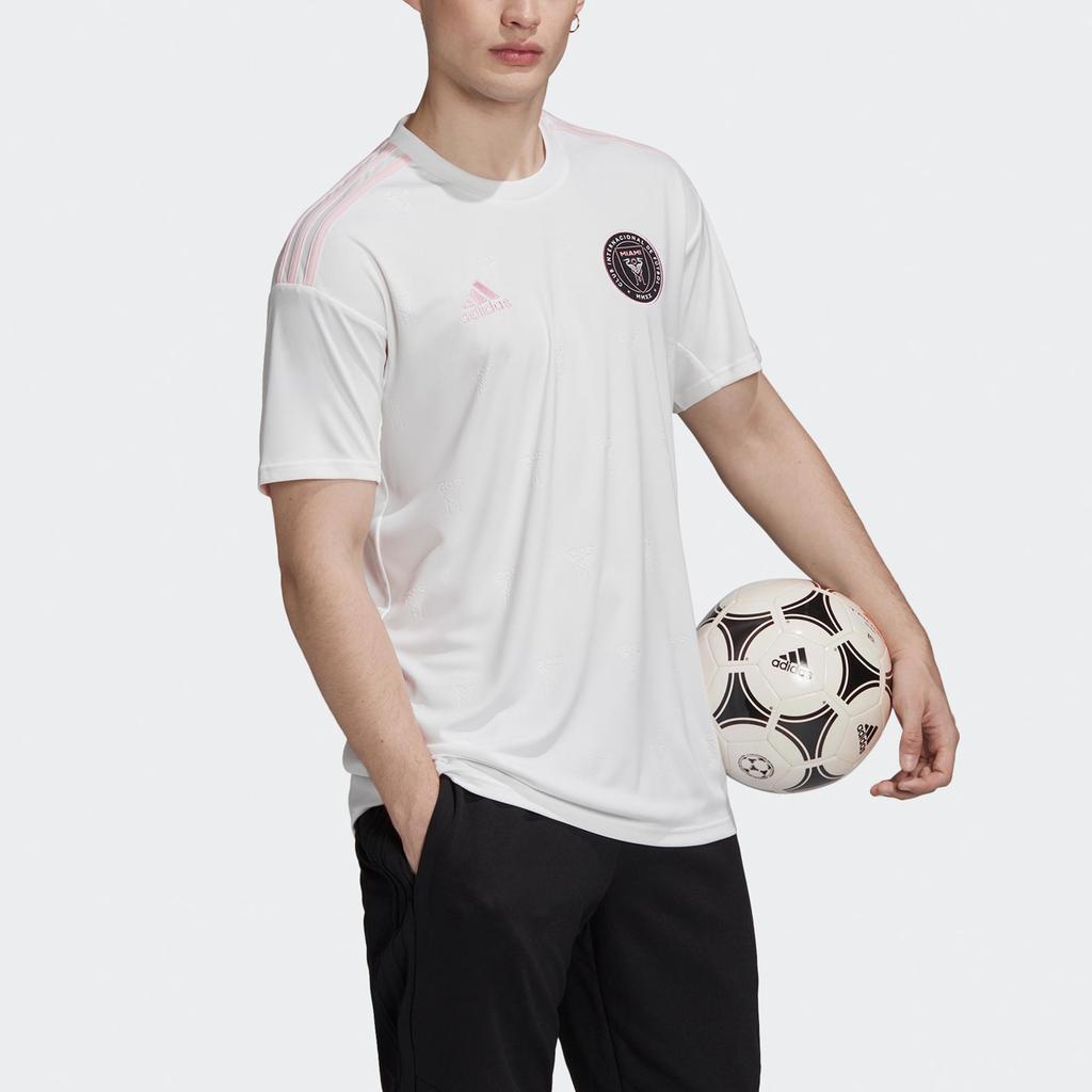 adidas Men's Inter Miami CF Beckham Home White Pink Soccer Jersey GE2104