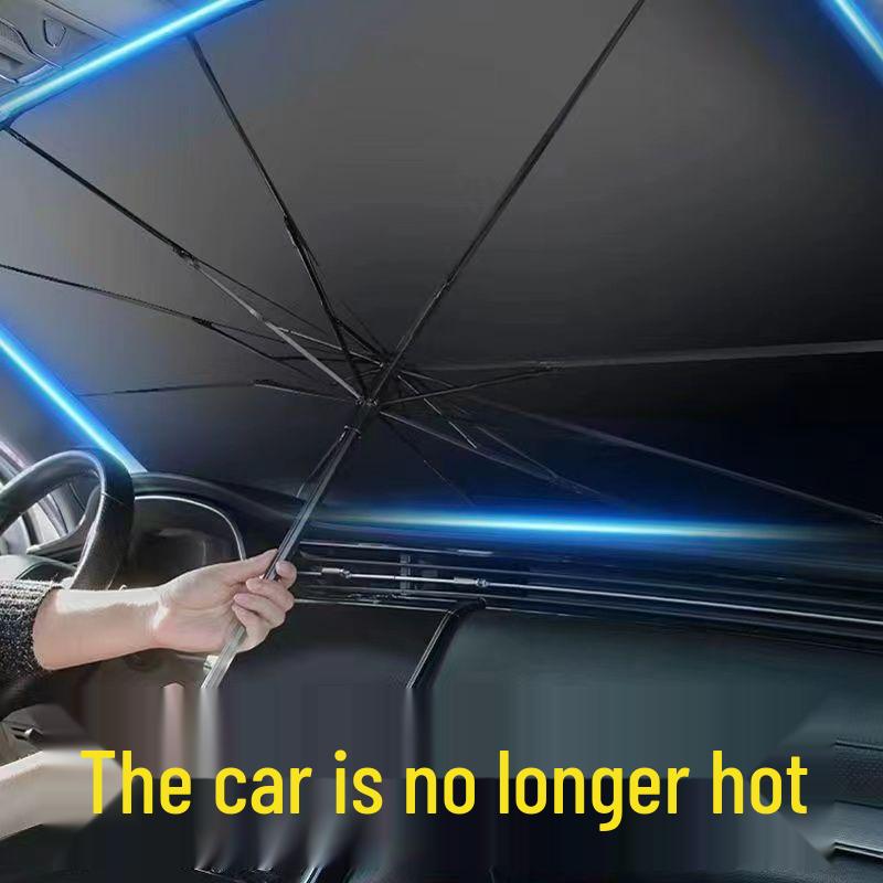 Front Windshield Sunshade: Heat-Insulating Summer Protection for Cars