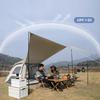 Überdachungszelt für den Außenbereich, integriertes Zwei-in-Eins-automatisches, schnell aufklappbares Sonnenschutz-Camping-faltbares tragbares Strandzelt