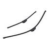 2PCS 26 Inch and 17 Inch Windshield Wipers Boneless Silent Automotive Replacement J U Hook Wiper Blades Universal for