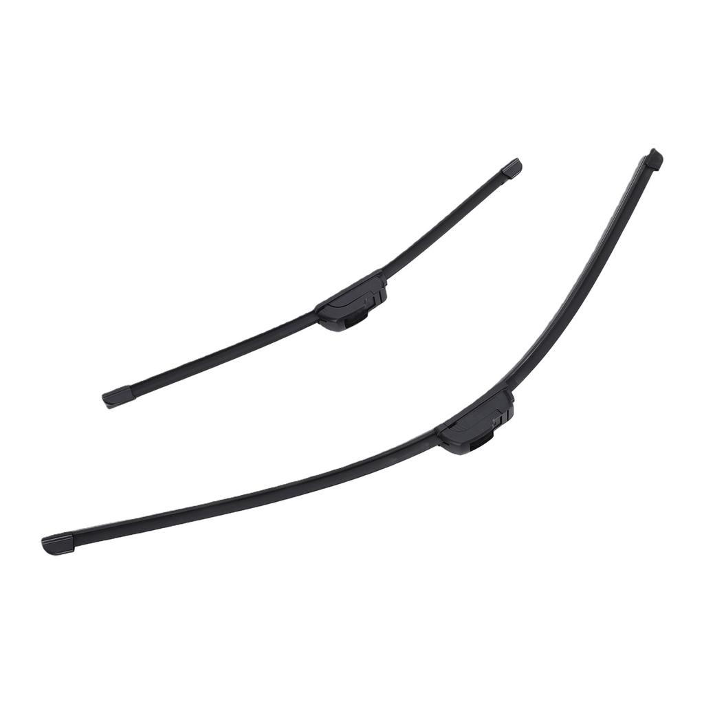 2PCS 26 Inch and 17 Inch Windshield Wipers Boneless Silent Automotive Replacement J U Hook Wiper Blades Universal for