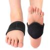 Diving Material Punching Improved Foot Arch Pad 1 Pair (black)