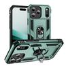 Robusteste Hitzeschutz-Armor PC+TPU Handyhülle Für IPhone 17 Air 16e 15 14 Plus 13 12 Pro Max Stoßfeste Auto-Magnetringhalter-Abdeckung