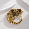Vintage Lizard Animal With Zinc Alloy Decor For Women And Men