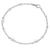 Canal 4℃ Silver Cubic Zirconia 2-Strand Bracelet - Elegant Jewelry Gift