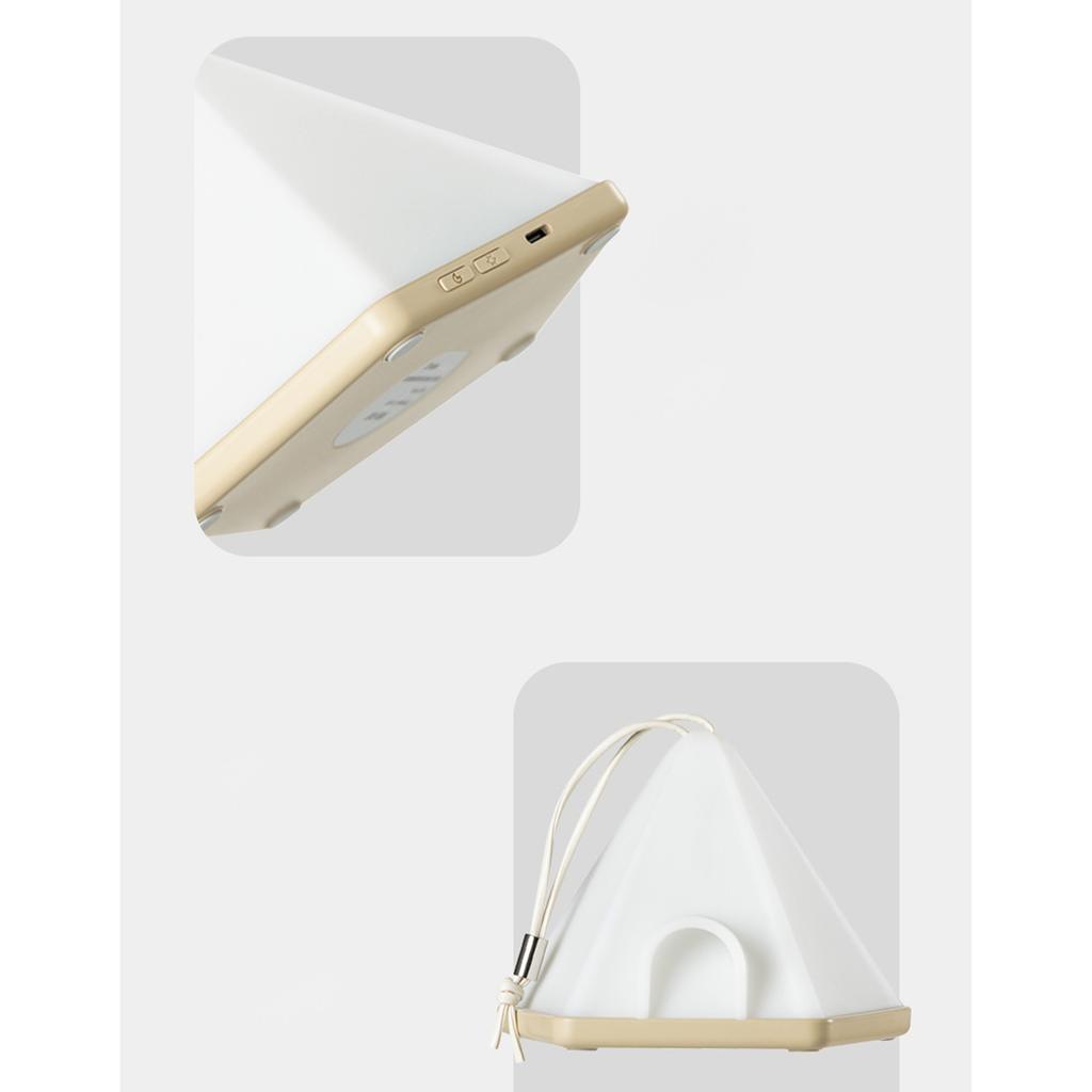 Creative tent night light rechargeable bedside lamp portable outdoor camping lighting atmosphere night light