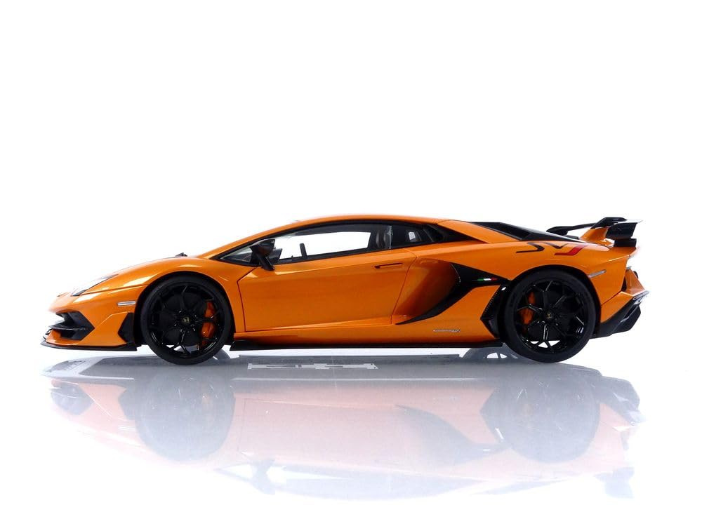 Autoart Lamborghini Aventador SVJ perleťově oranžový hotový produkt 1/18