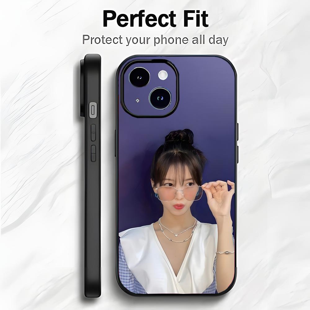 Cute Korean Beautiful Actress R-Roh Jung-eui Phone Case Phone Case Soft Packaging Lightweight For iPhone17 16 15 14 13ProMax