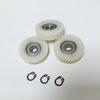 36 Teeth Motor Helical Gear 39x11mm Planetary Gear Oblique Teeth Nylon Gears With 8mm Bearings Electric Bike Helical Gear Parts