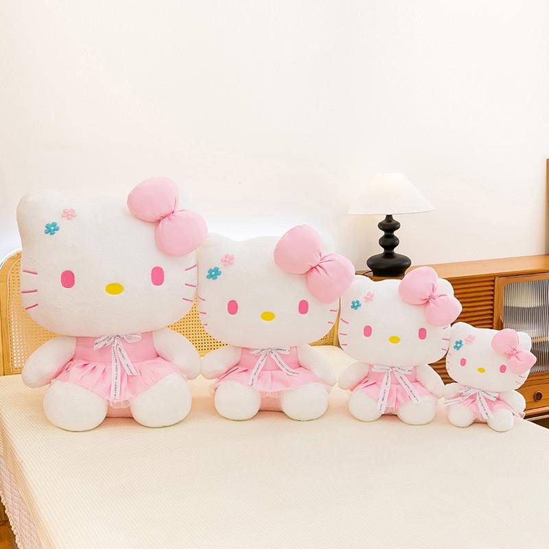 Hello Kitty Plush Doll With Pp Cotton Stuffing For Gift And Collectors