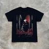 Devil May Cry Tshirt  Retro Y2K Video Game Tshirt Gothic Streetwear  Casual Loosefitting Couples Tshirt for All Seasons