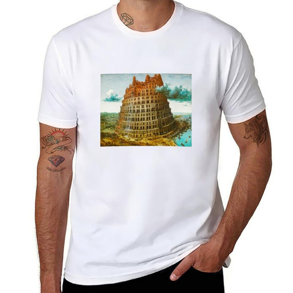 The (Little) Tower Of Babel Pieter Bruegel The Elder TShirt Holiday Party For Unisex TShirt