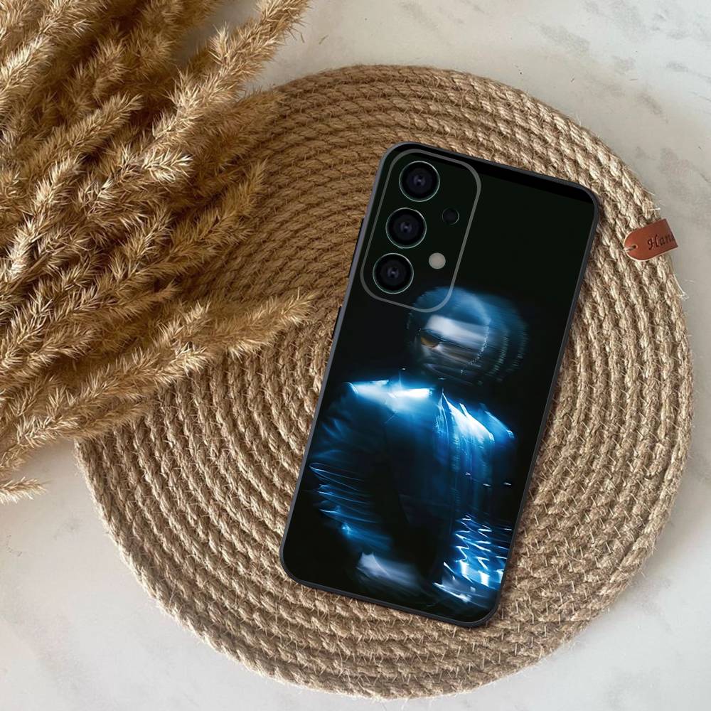 The W-Weeknd XO Phone Case For Samsung S25,S24,S21,S22,S23,S30,Ultra,S20,Plus,Fe,Lite,Note,10,9,5G Black Cover