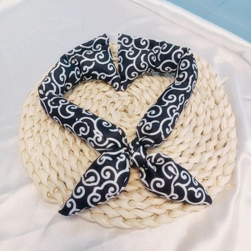 1pcs Dog Necklace Tie Cute Style Pet Dog Scarf Adjustable Size Dog Cat Bow Tie Pet Grooming Accessories Dog Cotton Bib Bandana