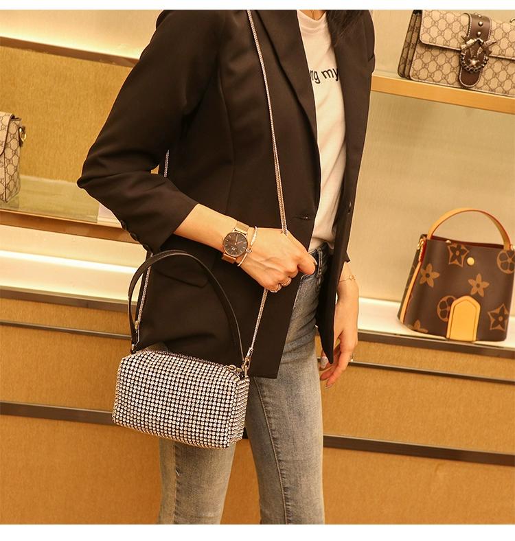 Сумка с блестящими бриллиантами — фото 13