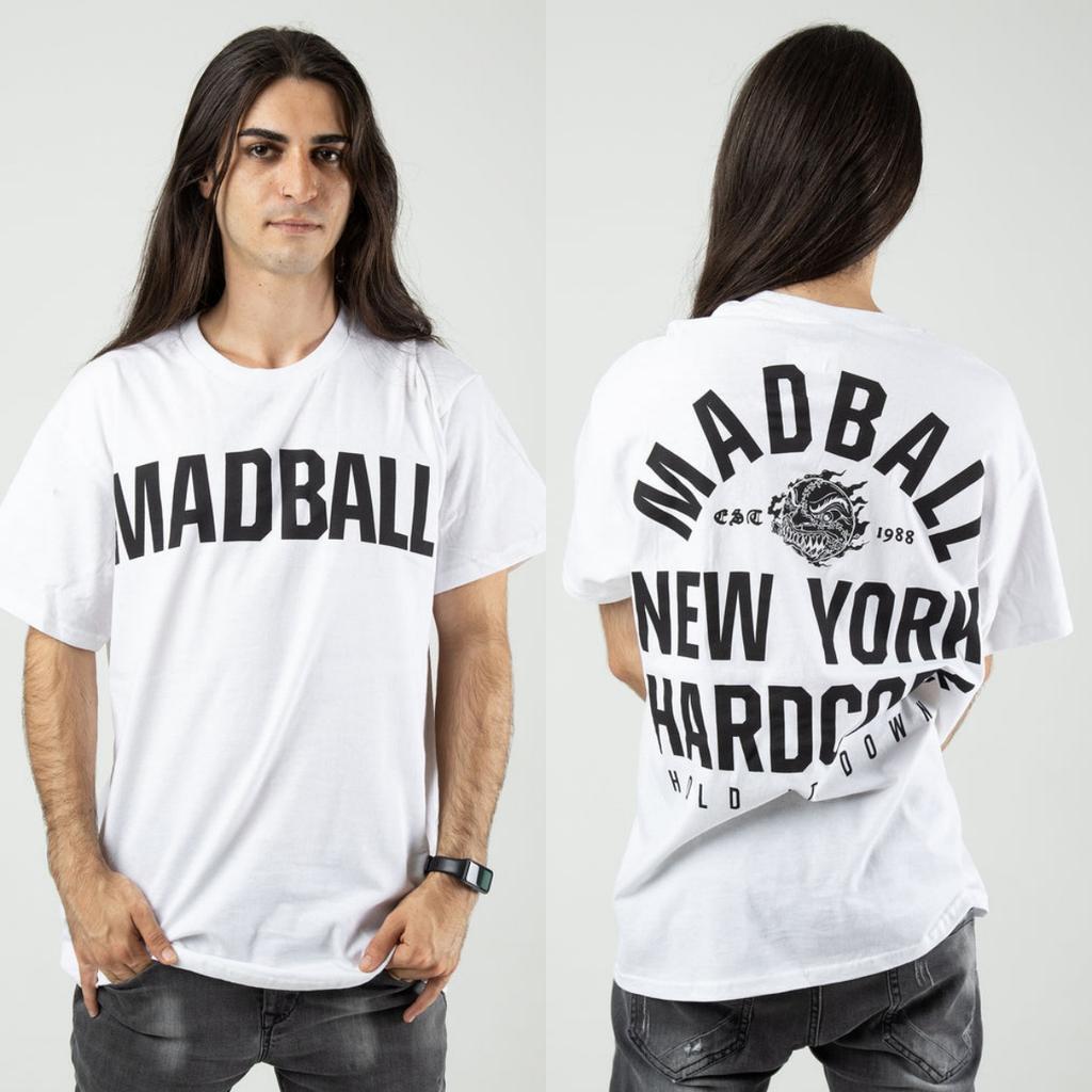 T-shirt in Cotone Grafica Y2k Madball Unisex Estiva Manica Corta Marca di Moda Maglietta Casual di Lusso Vintage